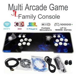 3D Pandora SAGA WiFi Arcade Stick Game Console, wbudowany joystick, HDMI do TV, 2 odtwarzacze, CX, DX, EX Box, 9S, 12, 14, 10000 w 1