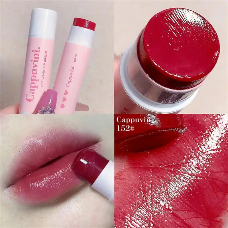 Cappuvini Hidratar Batom, Esmalte Smoothing Lip Lines, Maquiagem Cosméticos, Esmalte, 1 Pc, 2 Pcs, 3Pcs