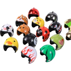 Funny Chicken Helmet Small Bird Duck Quail Hard Hat Headgear Prevent The Chicken From Smash Protect For Hens Head Pet Supplies