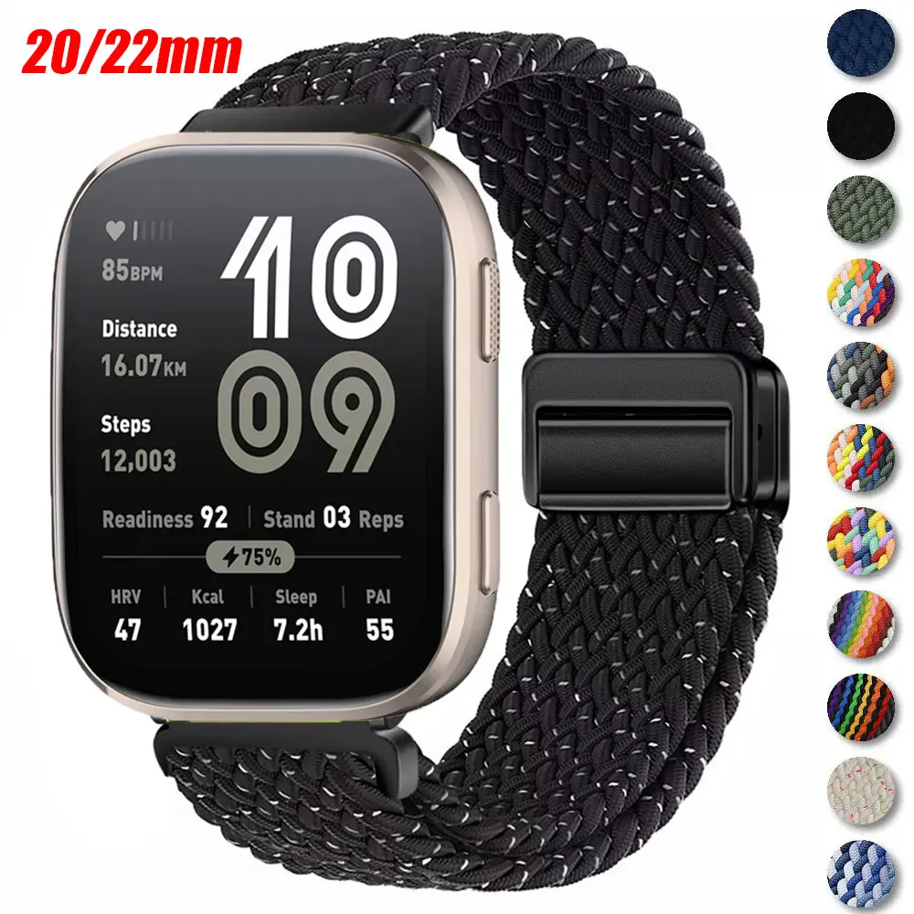 yZ[zAmazfit BIP 6/5AUnityAActive/Active 2AGTR 42mm/47mmΉ 20mm/22mm iC[v }OlbgXgoh