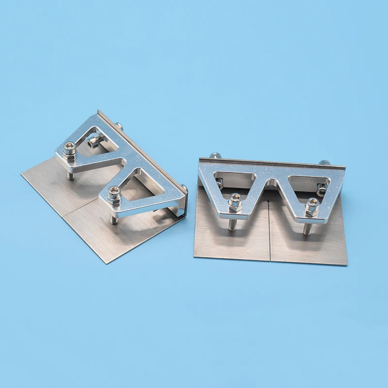 1Pair RC Boat Trim Tabs Balance Plate 76mm*49mm Trim Flaps for 90-130cm RC Electric Gas Nitro Boat Speed MONO Vee Oval