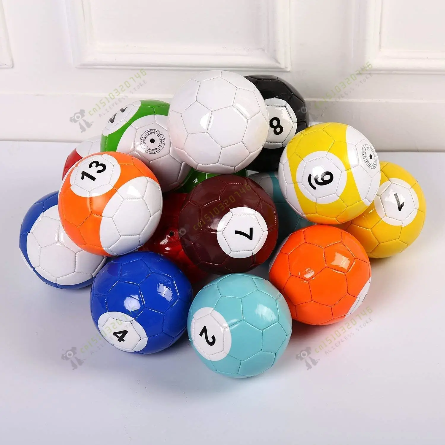 2 #   3 #   4 #   5 # Pcs Gaint Snookball Snook Snooker Street Soccer Ball Game Huge Billiards Pool Football Sport Toy