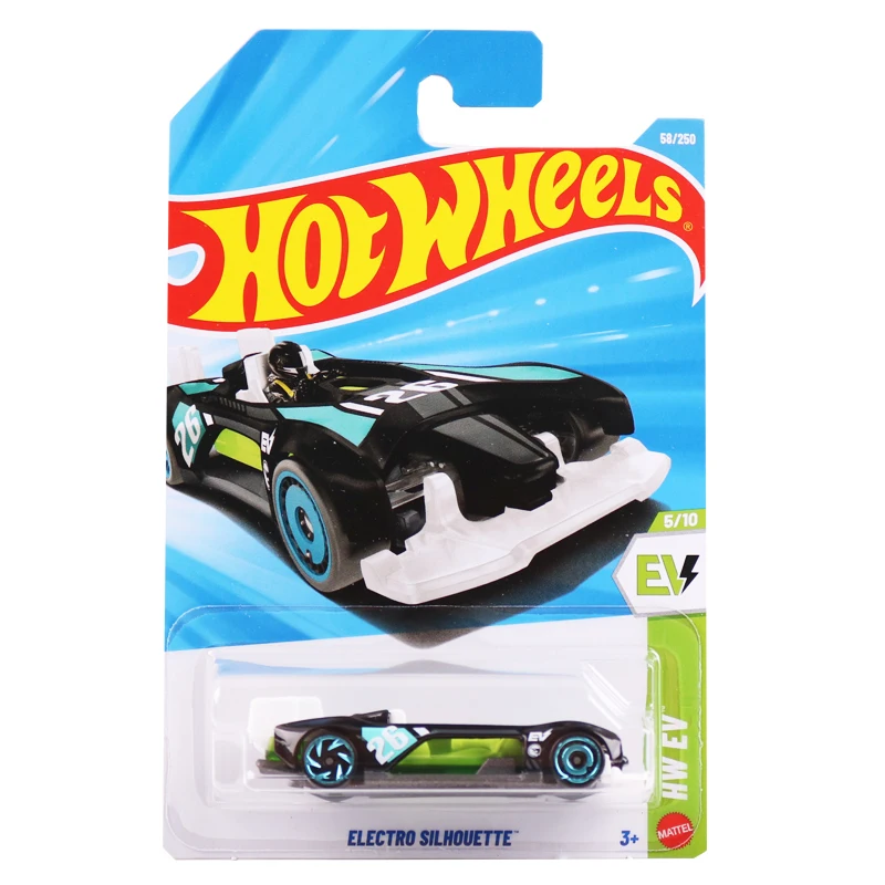 

2026-58 Hot Wheels Cars Electro Silhouette 1/64 Коллекция металлических литых моделей игрушечных транспортных средств