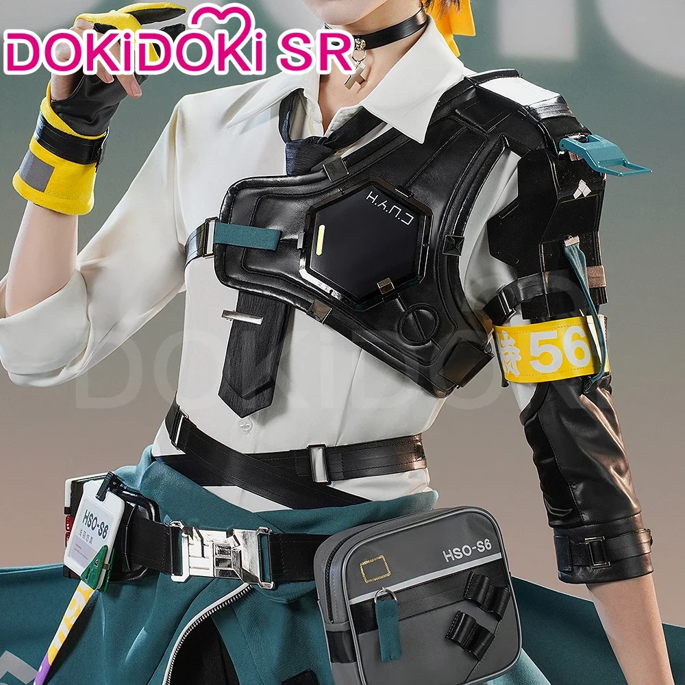【S-L Ready For Ship】Asaba Harumasa Cosplay Costume Game Zenless Zone Zero Cosplay DokiDoki-SR ZZZ Asaba Costume Cosplay Wig