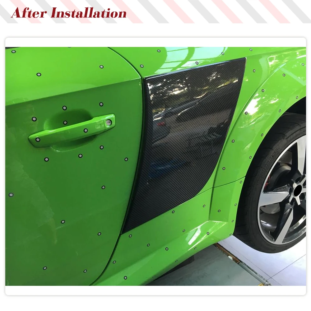 Carbon Fiber Car Rear Side Fender Boards for Audi TT MK3 8S TTS TTRS TT SLINE Coupe Mk3 2015-2024 Car Door Panel Blade Body Kits