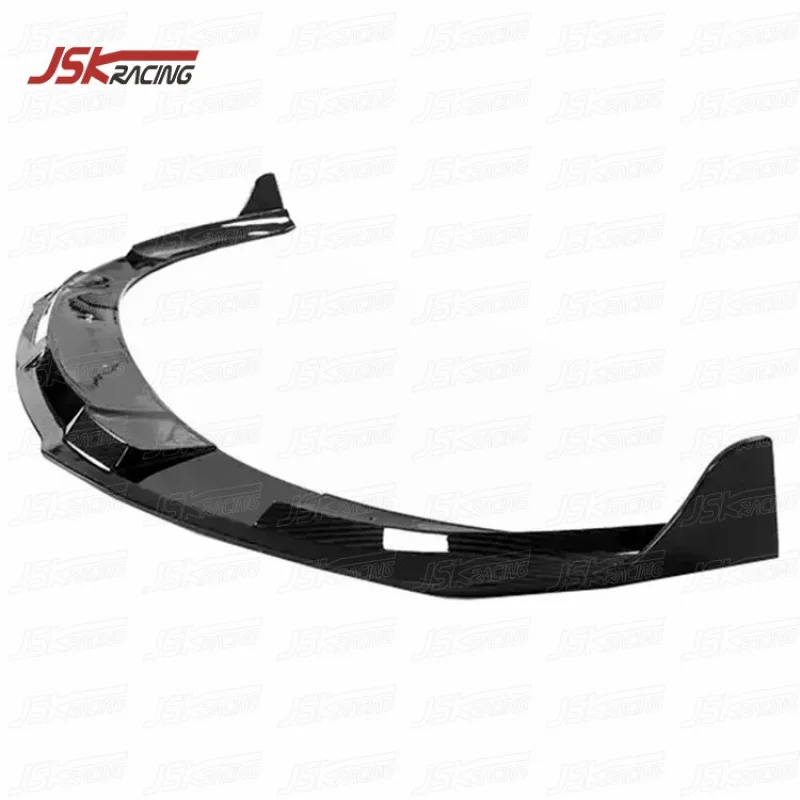 

High Quality Dry Carbon Fiber Jsk-1 Style For 2019-2020 Porsche Taycan Turbo Sedan Car Front Bumper Splitter Lip
