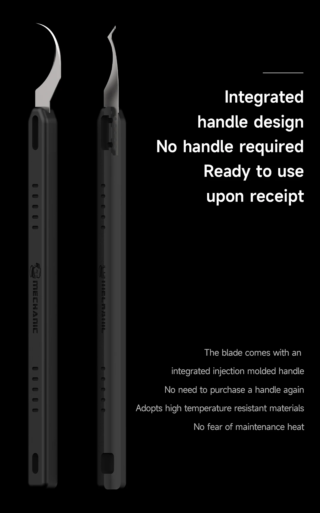 Механик QUICK EDGE7 Интегрированный набор лезвий для пайки Лезвие для удаления клея Скребок для чипов Нож для подглядывания Материнская плата Лопата для чипов Инструменты для резьбы