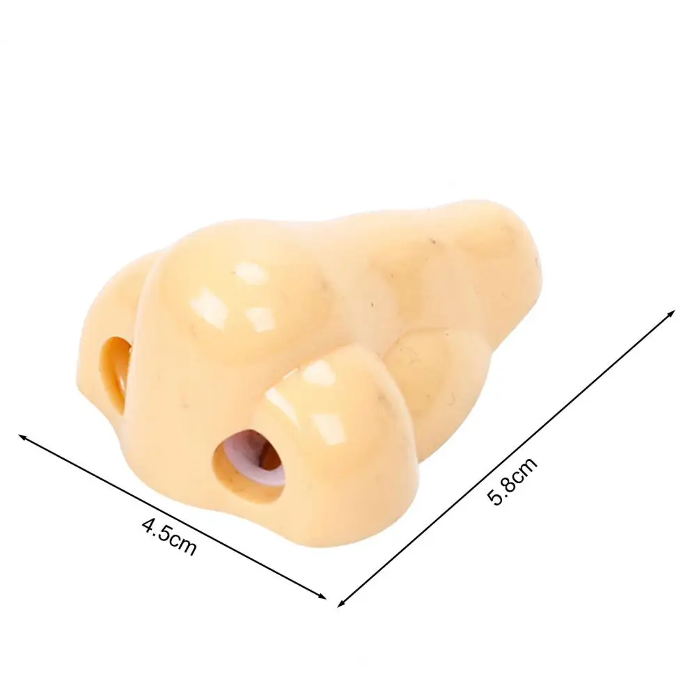 Забавная точилка для карандашей в носу 2 шт., компактный портативный инструмент для резки карандашей, школьные принадлежности, подарок