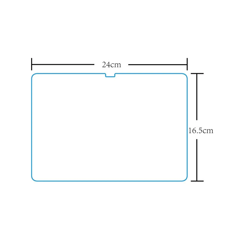 แท็บเล็ตกระจกนิรภัยคลุมทั้งหมดฟิล์มกันรอยหน้าจอสําหรับ ALLDOCUBE X GAME 10.5 นิ้ว
