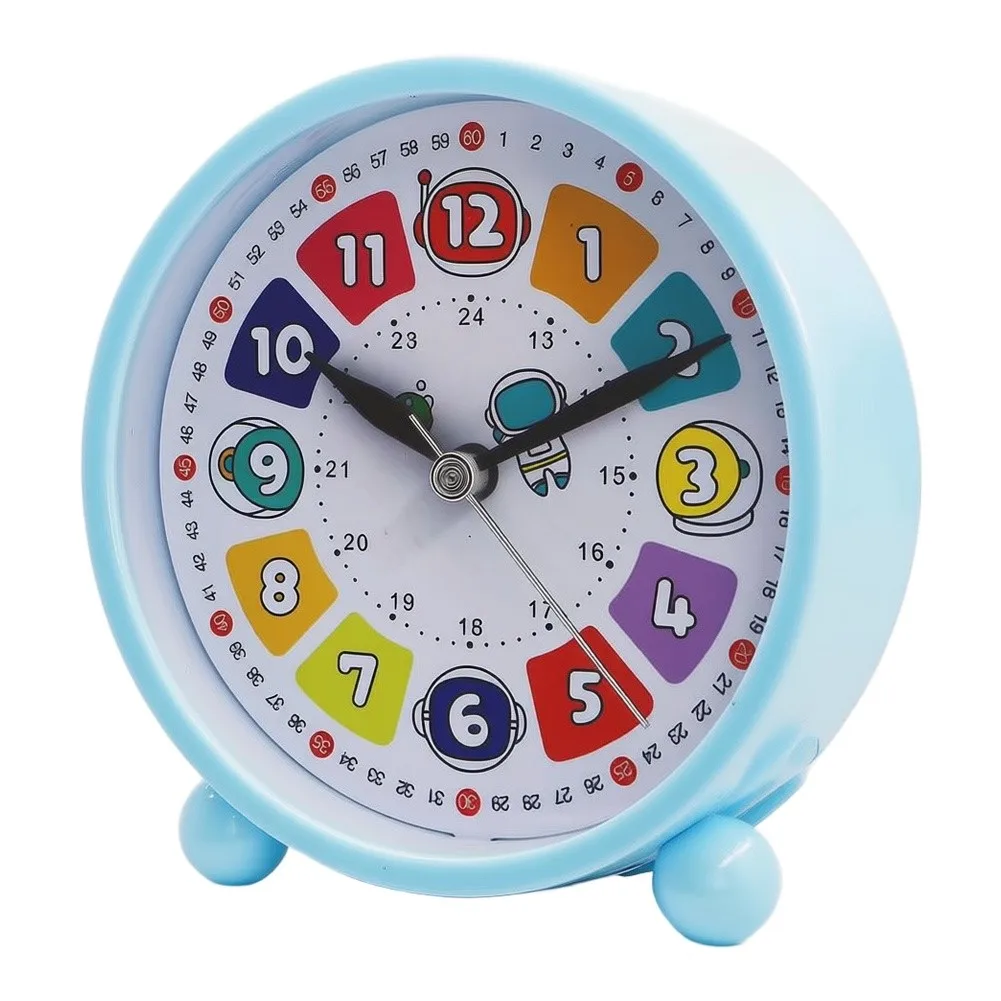 Learning Time Tool for Students Featuring Silent Movement and for Clear Visual Display to Aid Time Awareness in Settings