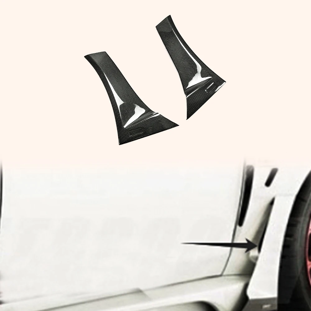 

For Mitsubishi EVO 10 X CZ4A 07-16 VRS Style Wide Carbon Side Rear Air Panel