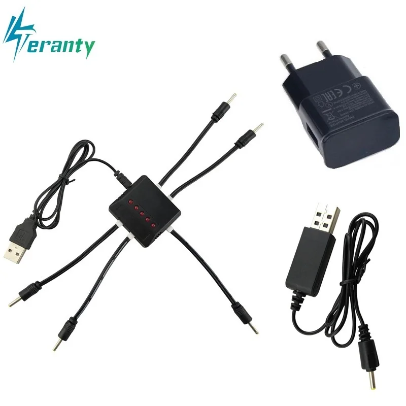 3.7V Charger For JJRC H47 H47wh E56 Battery USB Charger Units RC Quadcopter battery Charger for Helicopters Drone Accessories