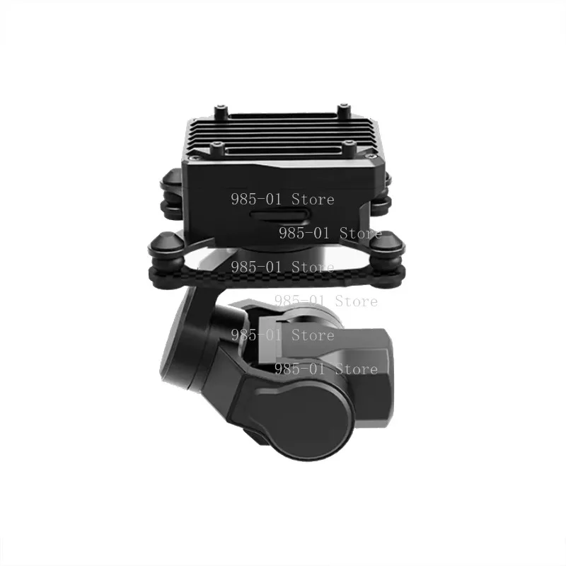 Dual-sensor mini surveillance device, 4K full-color night vision, compact micro design