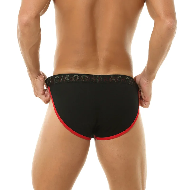 Soutien-gorge athlétique pour hommes, sous-vêtements Sexy avec poche bombée amovible, culotte Gay Sissy, jeu de rôle en plein air, Peni exposé