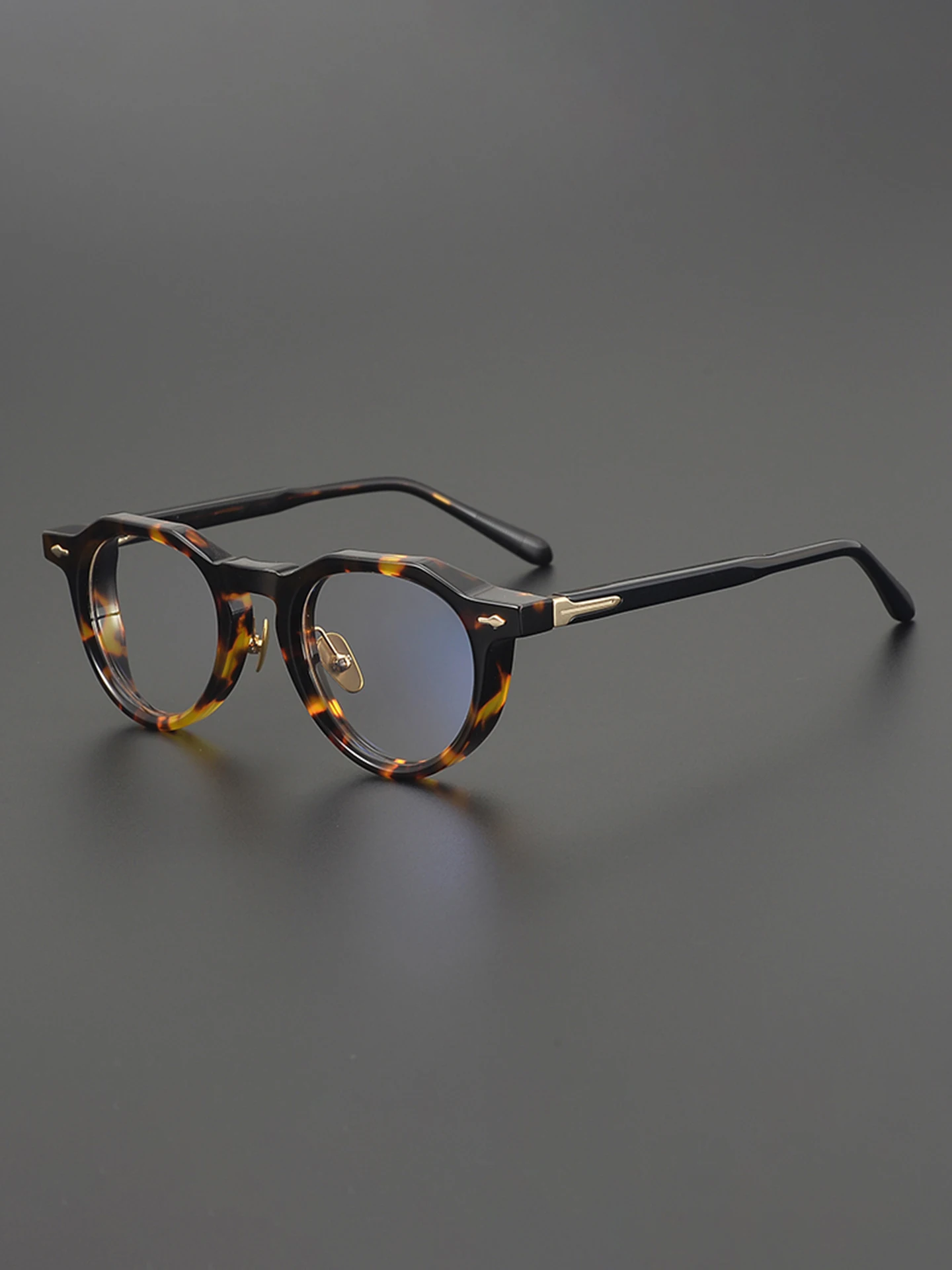 

Дизайнерские люксовые брендовые очки в оправе, круглые мужские очки для чтения при близорукости, женские ацетатные ретро оптические очки по рецепту на заказ