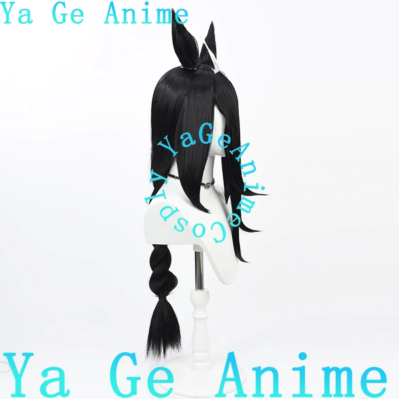 Wig Cosplay Gaya Pakaian Pemenang Uma Musume Pretty Derby Manhattan Cafe, Wig Anime dan Game untuk Halloween dan Pertunjukan Langsung
