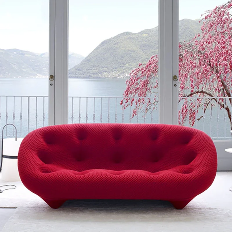 

Modern Simple Special-Shaped Net Red Curved Shell Freehand Space Sofa