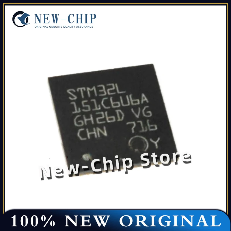 2PCS-50PCS/LOT  STM32L151C6U6A   STM32L151  STM32L   LQFP-64  ARM   microcontroller - MCU  NEW ORIGINAL