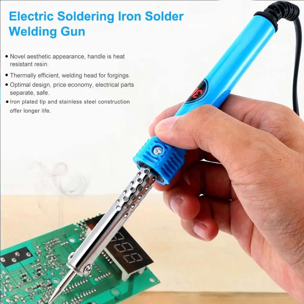 30W elettrotermico saldatore tipo di rullo Base nido telaio filo di acciaio strumento Imbedding filo elettrico Embedder spina americana