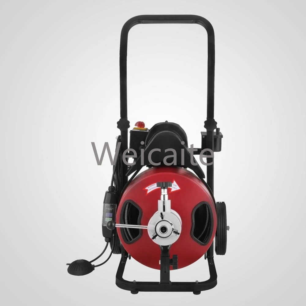 

50FT Industrial Pipe Dredger Multi-purpose Sewer Cleaning Equipment Metal Pipe Dredger