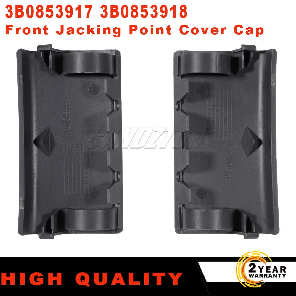 FOR VOLSWAGEN PASSAT 1996-2005 FRONT JACKING POINT COVER CAP Left + Right 3B0853917 2X