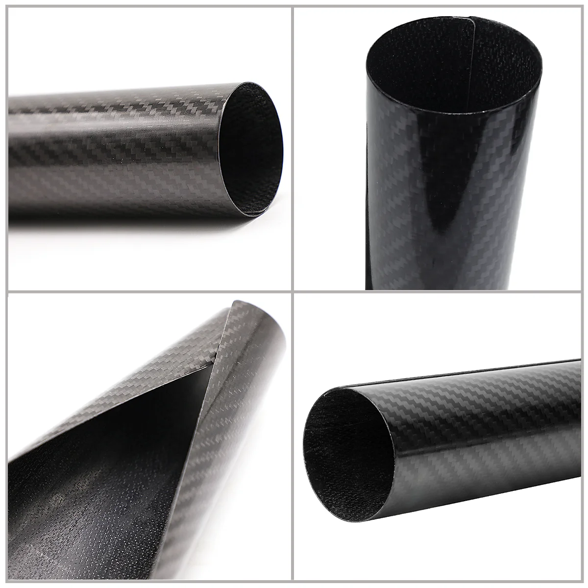 Motocross 160MM-270MM Fork Wraps Protectors in Full Carbon Fiber For KTM EXC XC SX XCF SXF Honda Kawasaki Motorcycle Dirt Bikes