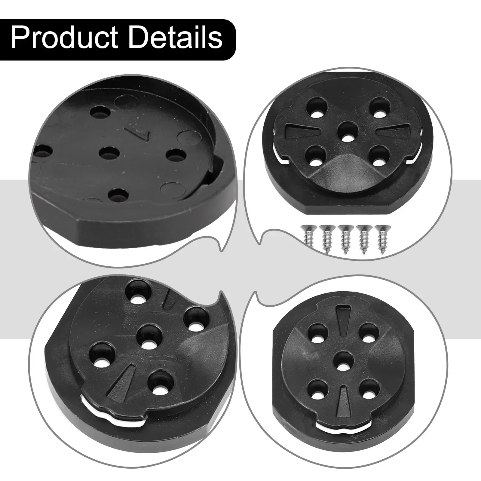 Bicycle Computer Replacement Mount Repair Broken Part For Garmin-And-Bryton Replacement Bike Accessories Black