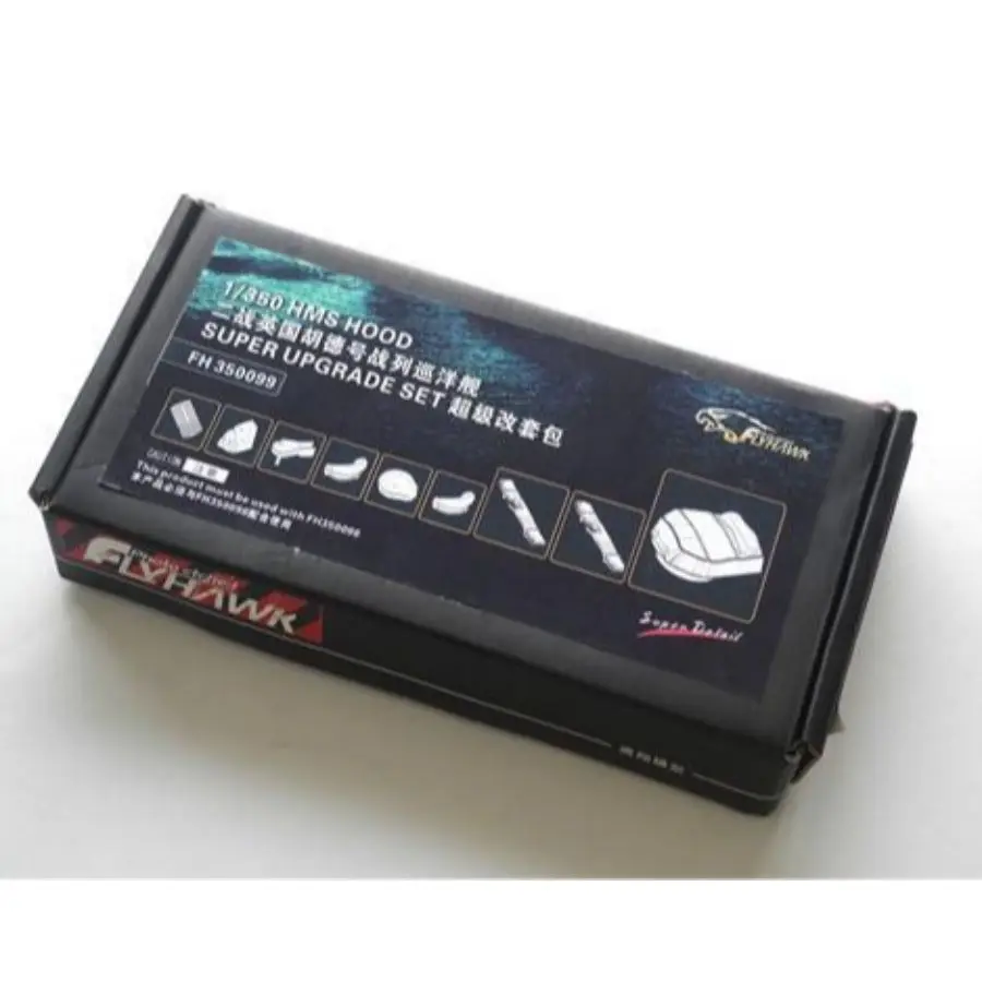 

Flyhawk 350099 1/350 Набор обновлений из смолы капота HMS для Trumpeter высшего качества