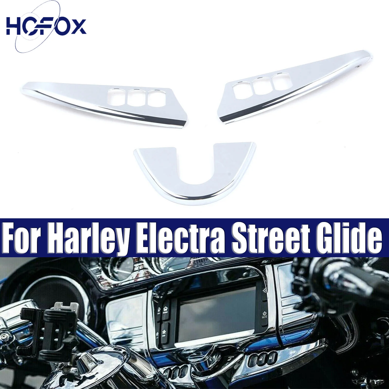 

For Harley Electra Street Glide Inner Fairing Trim Panels Cover