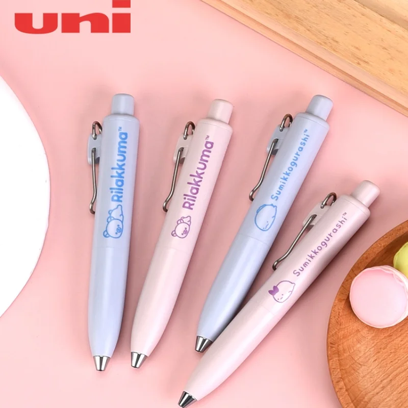 

1 шт. новая UNI SAN-X ограниченная серия, маленькая толстая выдвижная гелевая ручка 0,38 мм, ручка Chubby, японские канцелярские принадлежности