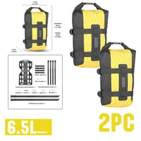 Rhinowalk Bolsa para horquilla de bicicleta 2 piezas, bolsas para bicicleta mejoradas de liberación rápida con forro impermeable, bolsas de equipaje de viaje de larga distancia