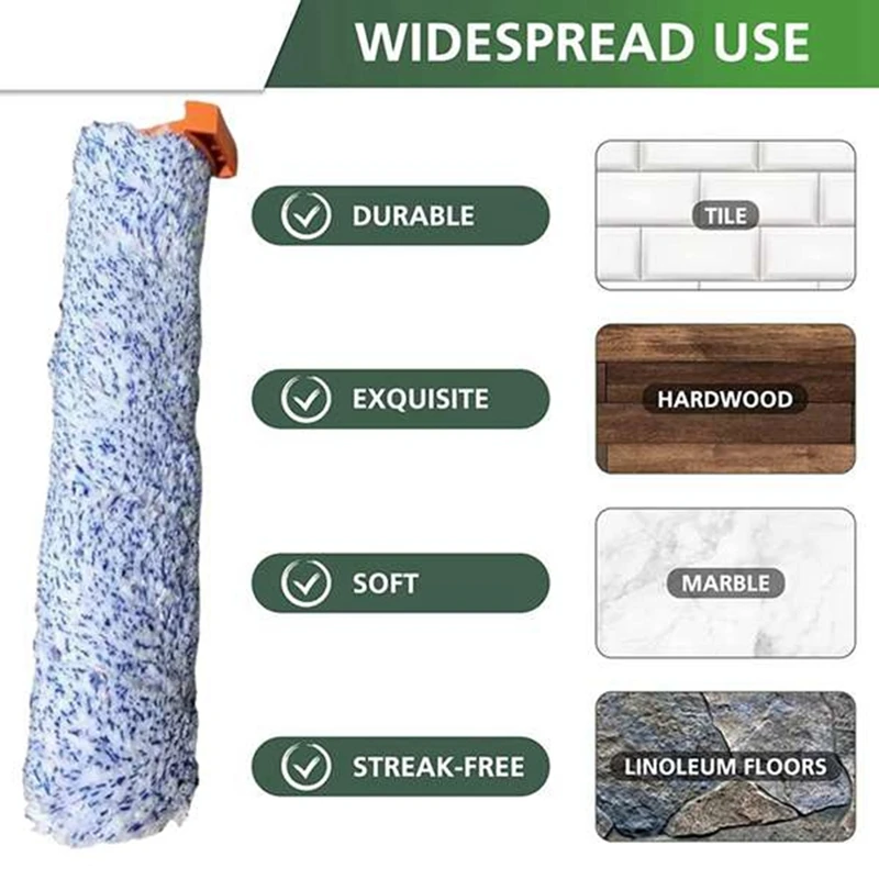 ملحقات المكنسة الكهربائية - فرشاة ومرشحات دوارة لـ ILIFE W90 كفاءة تنظيف محسنة