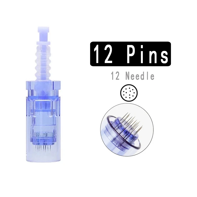 100/50/10Pcs Derma Pen Needle Cartridge Bayonet for Dr.pen A6 /A1/M5/M7/N2/MYM/E30/A10 Beauty Microneedling MTS 12 24 36pin Nano