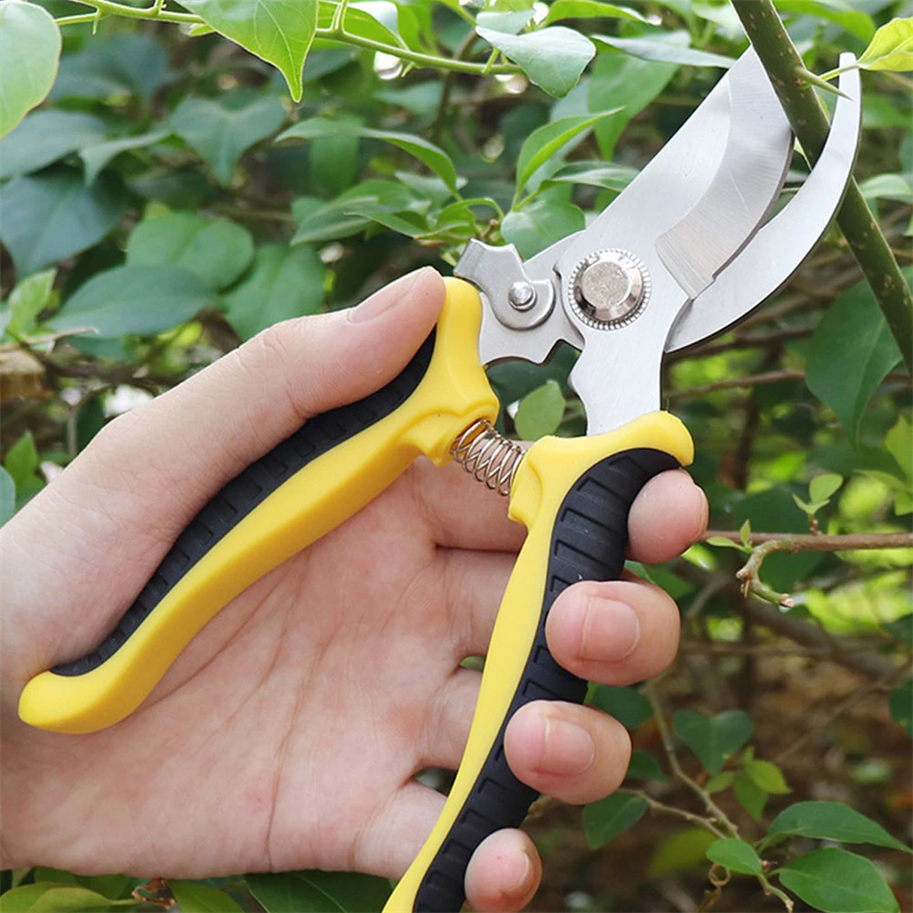 Professional Sharp Pruning Shears Garden Scissors Tree Trimmers Secateurs Multifunctional Pruning Shears Gardening Hand