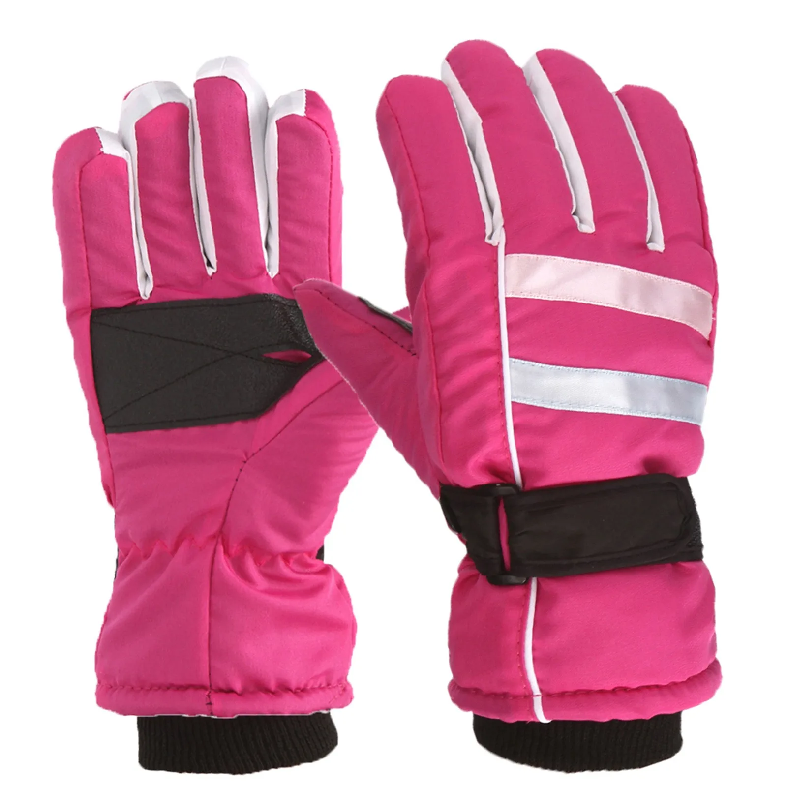 Style Glove Snow Years Skating Girls For 7-12 Suit Windproof Gloves Ski Outdoor Kids Old Cotton Gloves for Dry Hands Kids