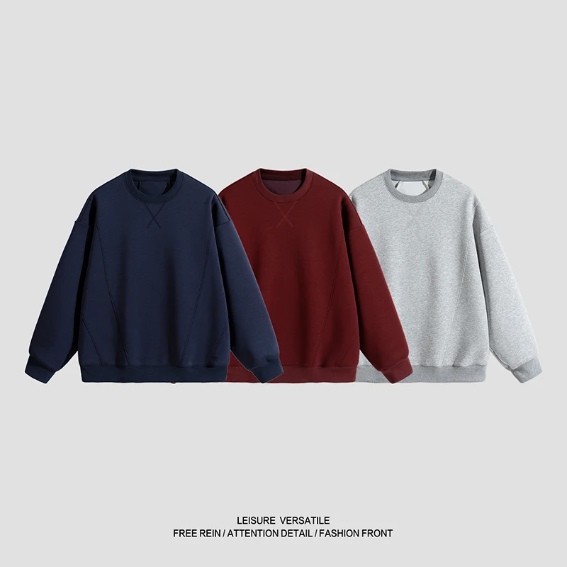 

Мужская повседневная спортивная толстовка для альпинизма на открытом воздухе, пуловер с круглым вырезом для подростков, толстовка с капюшоном для пары, осенне-зимний модный пуловер