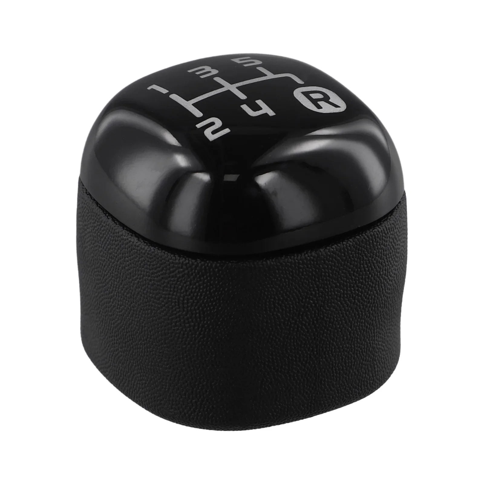 5-speed Gear Knob Stick Buttons For Fiat- For Panda From 2012-2024 Black Plastic 502942700 Gear Shift Head Interior Accessories