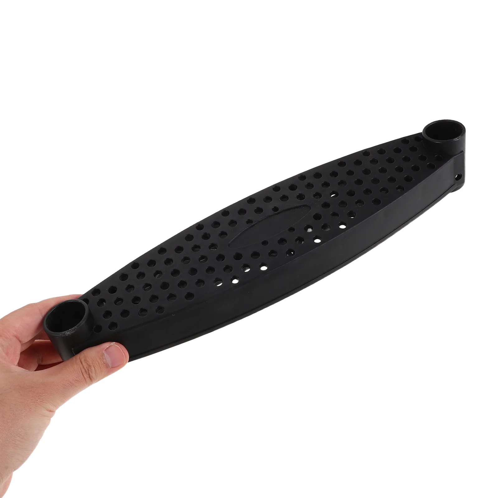 

2pcs Kids Trampoline Steps Black Anti-Skid Plastic Pedals For Outdoor Use High Weight Capacity Easy Install Universal Fit