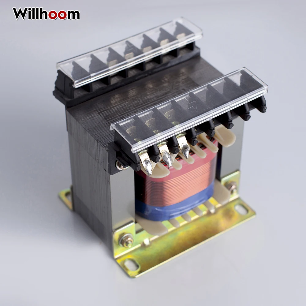 JBK3 Control transformer 63VA Single Output 9V 12V 15V 18V 24V 36V 48V110VPure Copper Wire Audio Power Transformer Input 220V