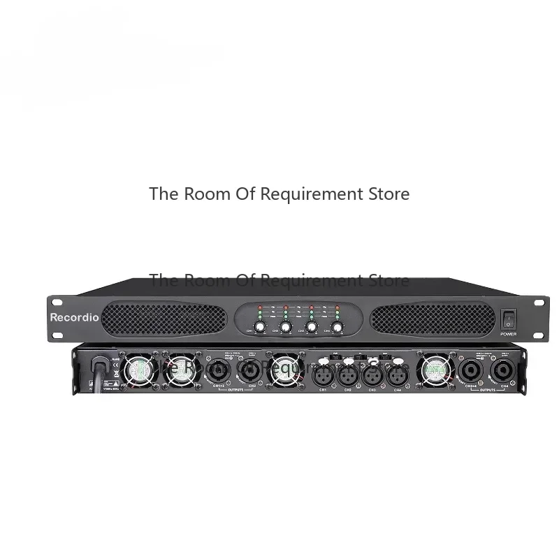 

GAP-DP4140 Recordio Digital Class D 4 Channel 10000w Professional Audio Power Amplifiers High Power Karaoke Power DJ Stage