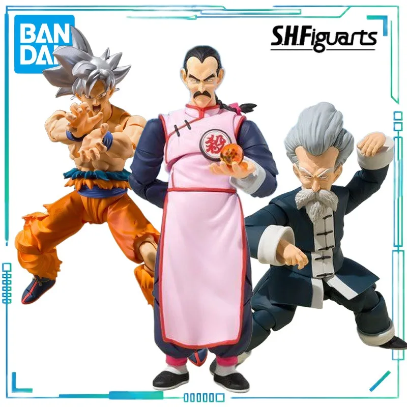 

BANDAI Genuine S. H. Figuarts Series Movable Toys Dragon Ball Series Peach White, Sun Wukong, Cheng Long Finished Product Model
