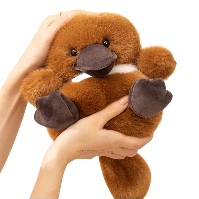

22 см мультяшная круглая плюшевая кукла Platypus высокого качества, милая мягкая плюшевая игрушка Platypus, украшение дома, подарок для детей