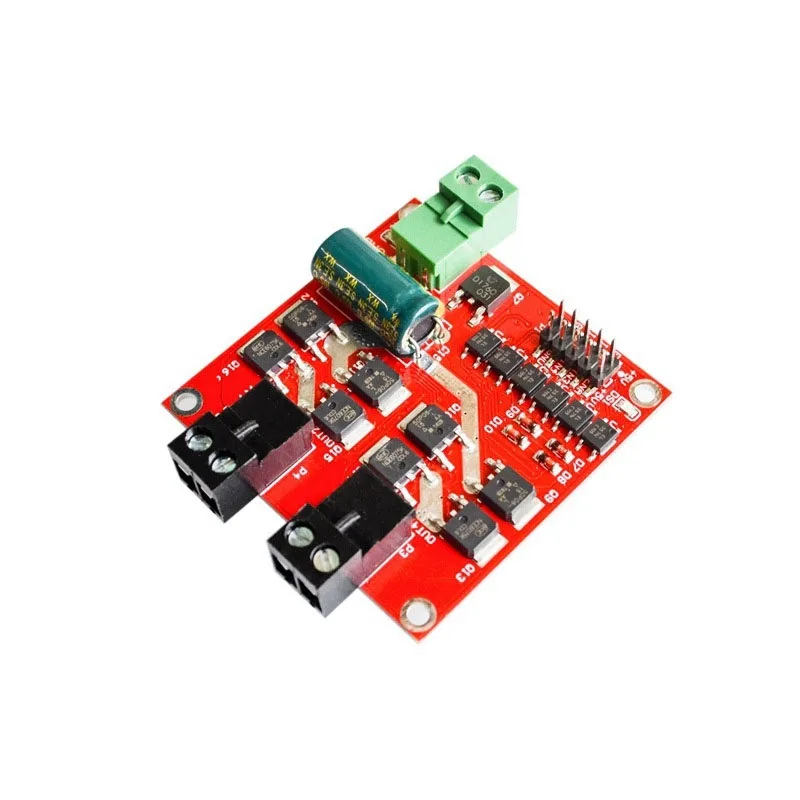 1~20Pcs 7A/160W Dual Circuit DC Motor Drive Module High-power Forward and Reverse PWM Speed Regulation L298 Logic