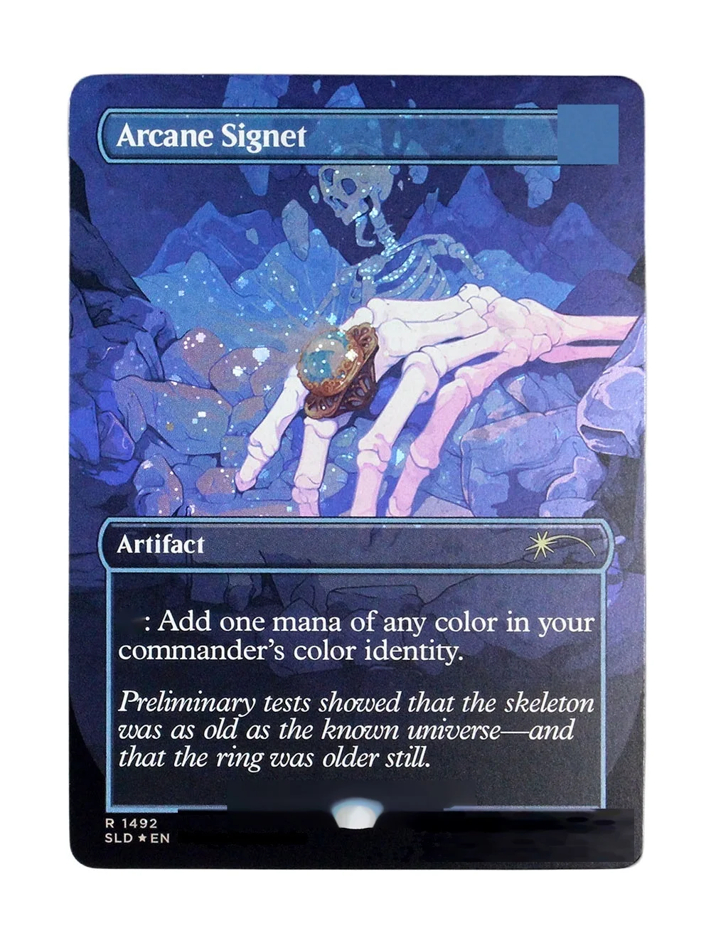 Galaxy Foil  SLD Arcane Signet Command Beacon Command Tower TCG Proxy Cards Custom Top Quality Game Collection Trading Cards