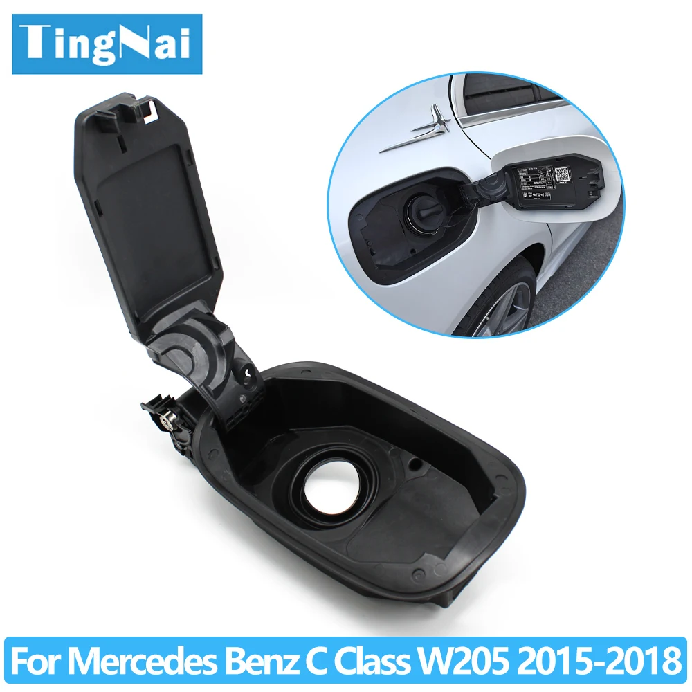 

Car Exterior Fuel Tank Cap Cover Surround Assembly For Mercedes BENZ C Class W205 2015-2018 2056304404,2056303204
