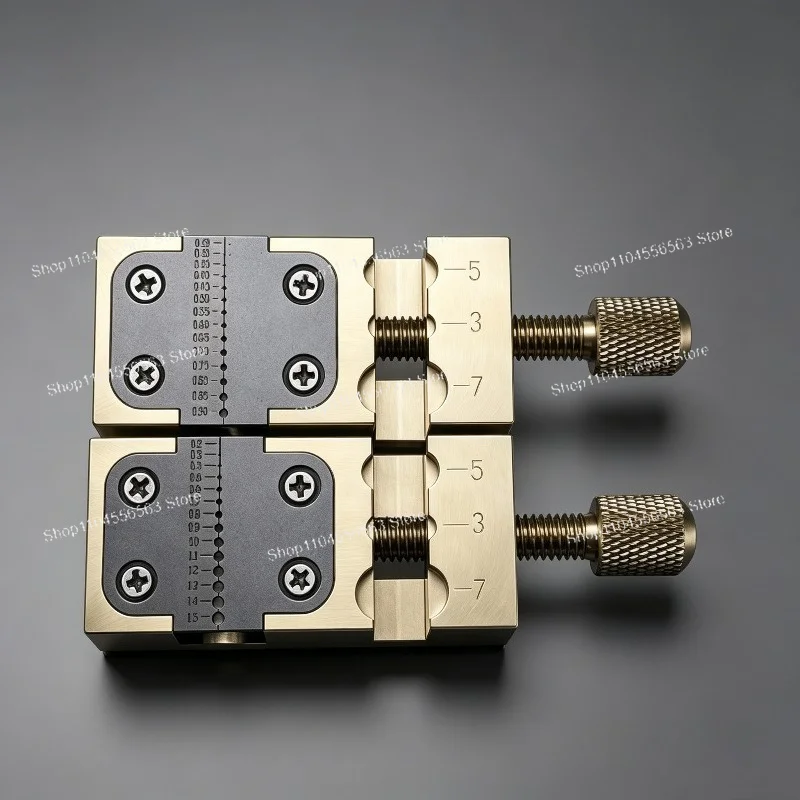 

Watchmaker's Brass Bench Clamp Precision Pointer Pipe Fixture For Watch Movement Wheel Train Assembly Repair Tool