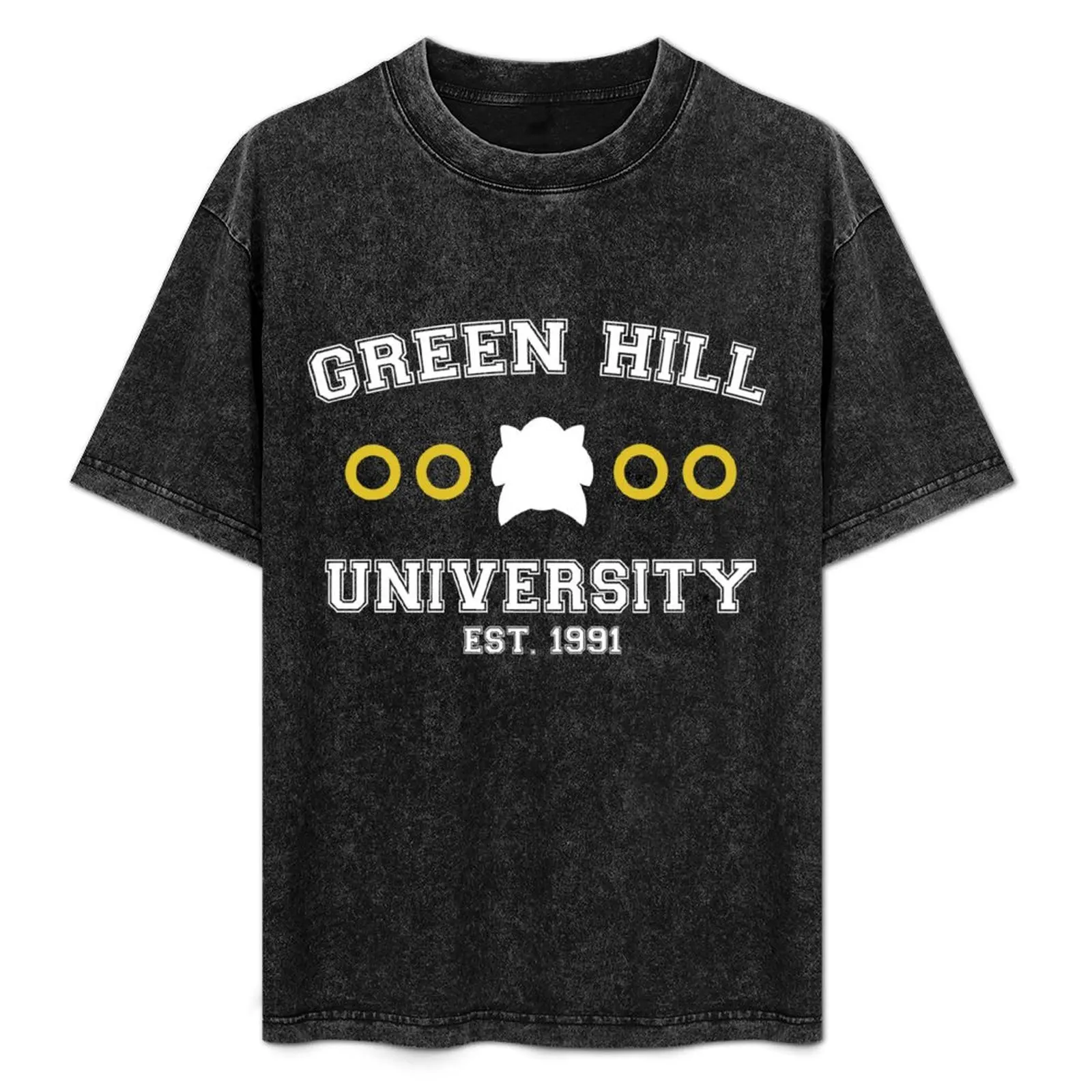 Camiseta Green Hill University, camiseta de verano con sensación refrescante