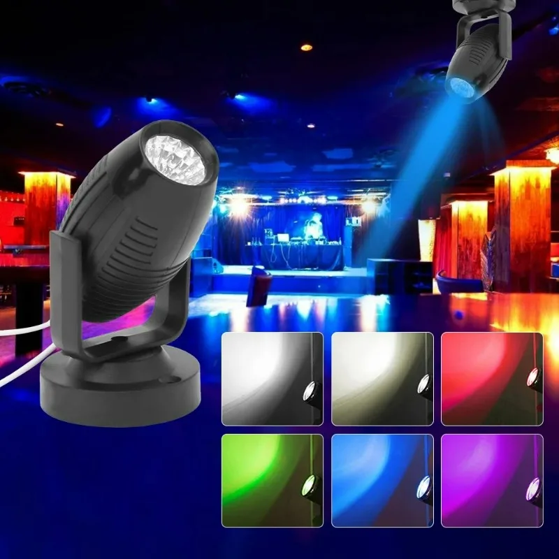 Mini LED DJ Stage Light RGB Kolorowa impreza dyskotekowa Magic Ball Światło projekcyjne Festiwalowe światło atmosferyczne