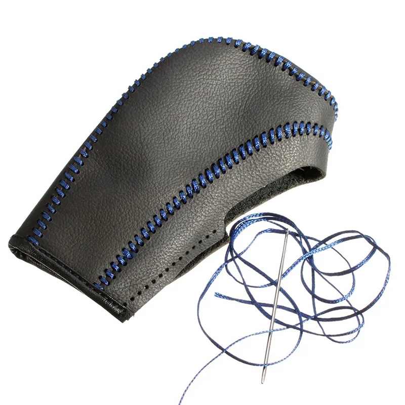 

Уникальный чехол для ручки переключения передач из искусственной кожи, автоматическая коробка передач, сшитый вручную, чехол для тормоза «сделай сам», для Cruze Captiva 11-13 P