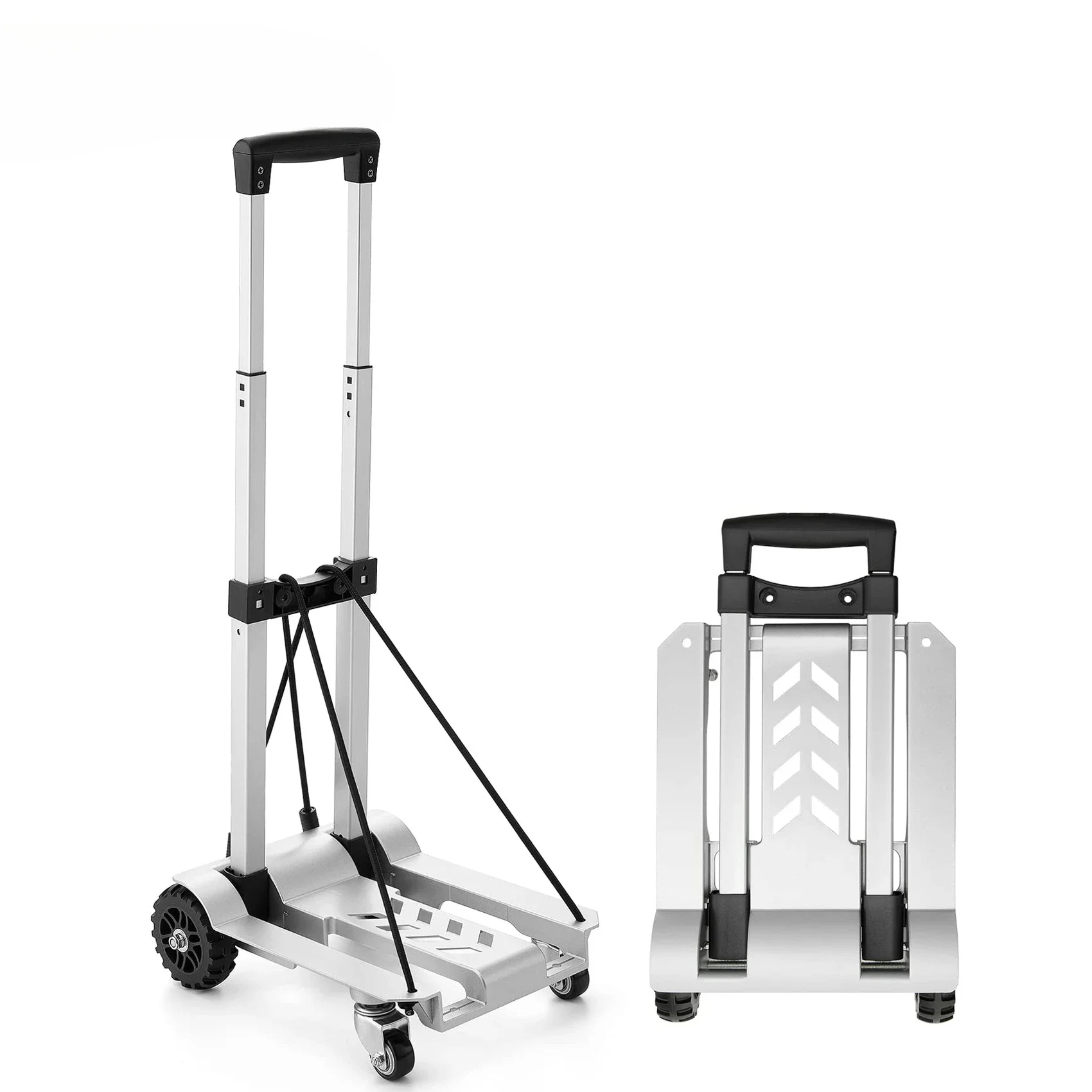 Aluminum alloy folding travel cart